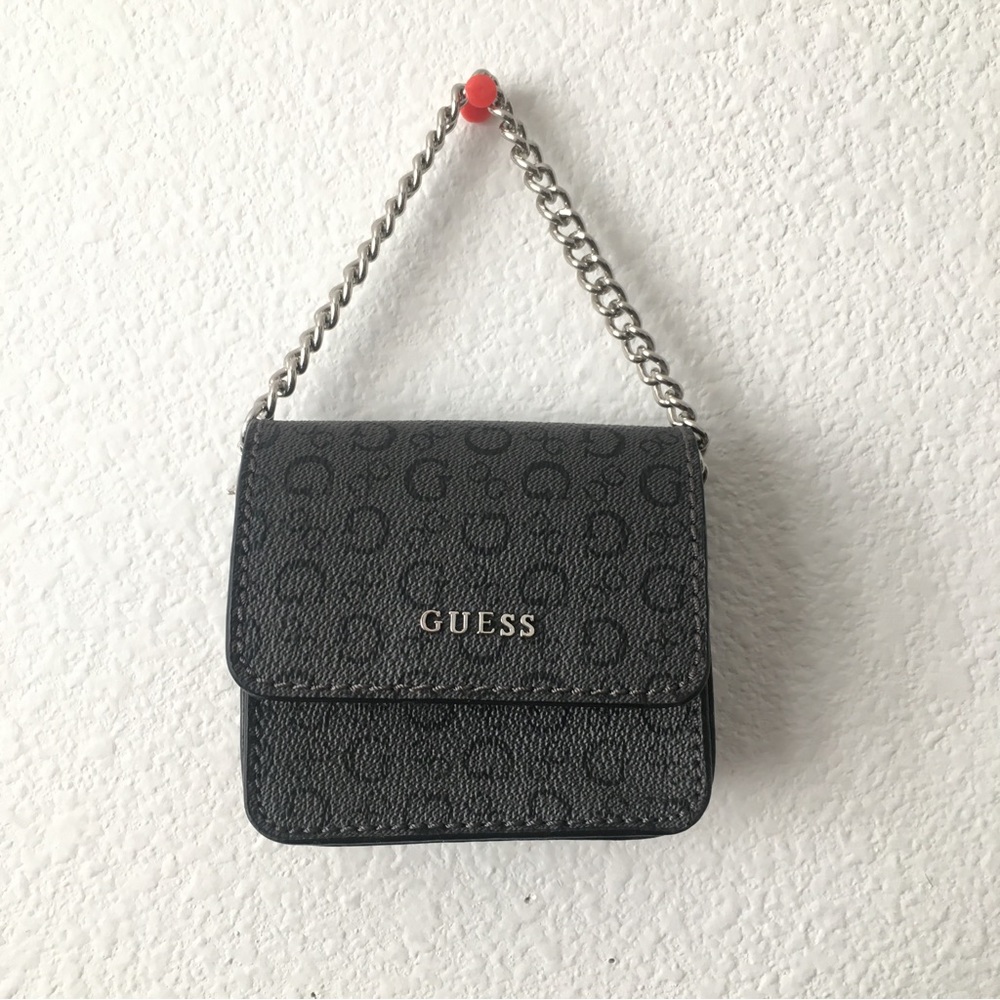 Guess Mini Purse Keychain Charm